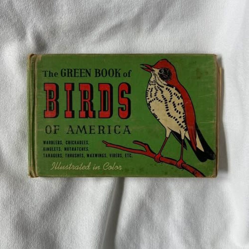 Vintage Small Hardcover: The Green Book of Birds of America